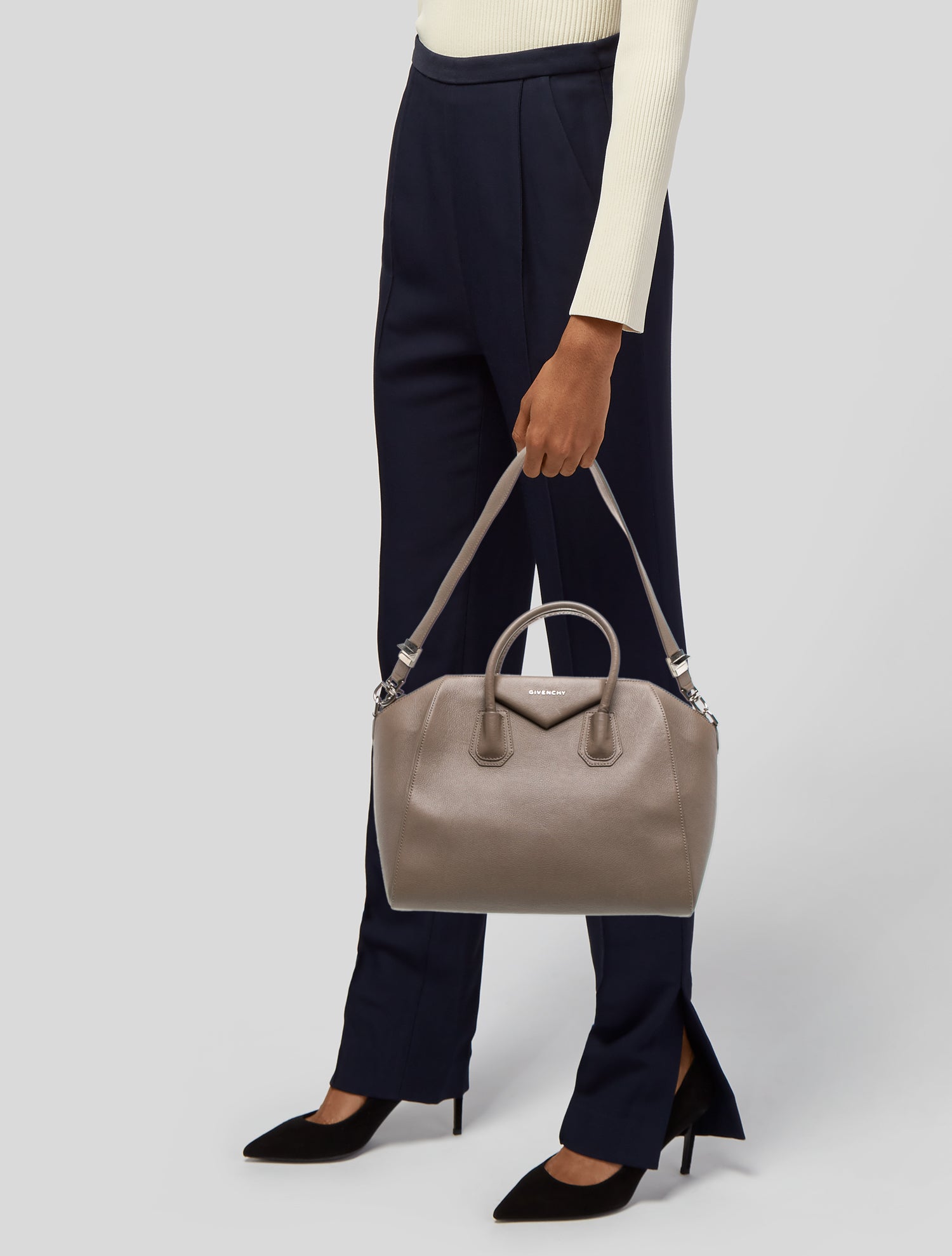 Givenchy Leather Top Handle Bag
